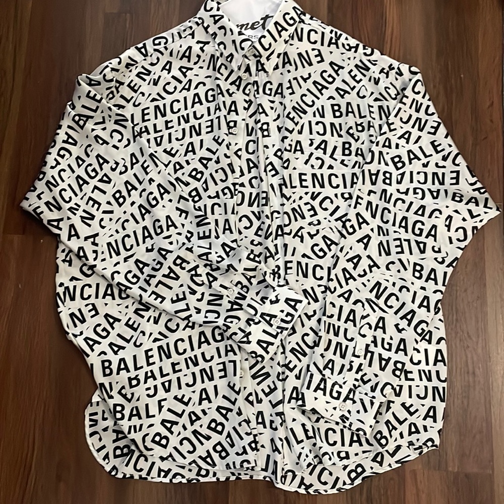 Balenciaga button down shirt! NWT